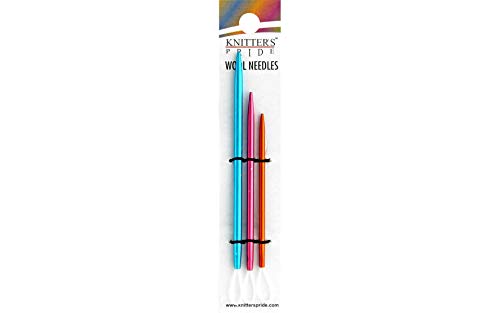 Wool Needles Colorful Bent Tip Tapestry Needles Large-Eye Aluminium Sewing Knitting Needles