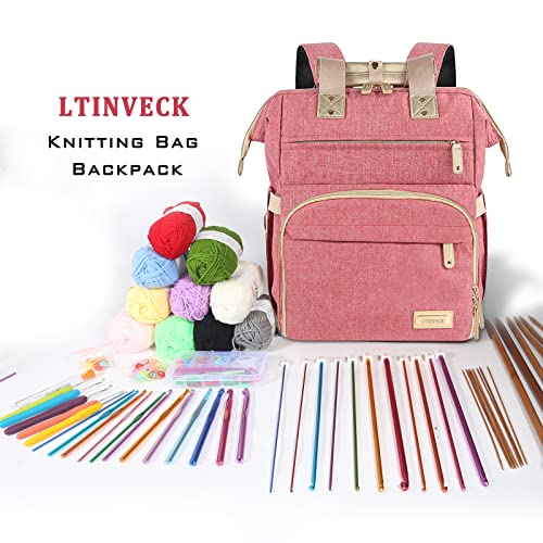 Kit for Knitting Backpack Cording Cord Yarn How to Knit a Backpack DIY  CROCHET BACKPACK Items for a Backpack Leather 